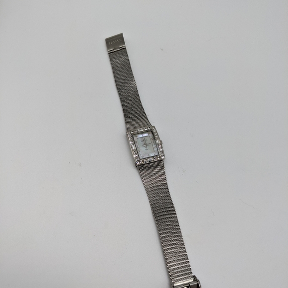 Skagen Crystal Face Watch with Silver-toned Mesh Band - Picture 4 of 4